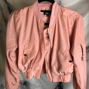 Pink Bomber Jacket